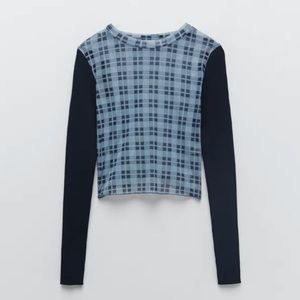 Zara Combination Knit Sweater